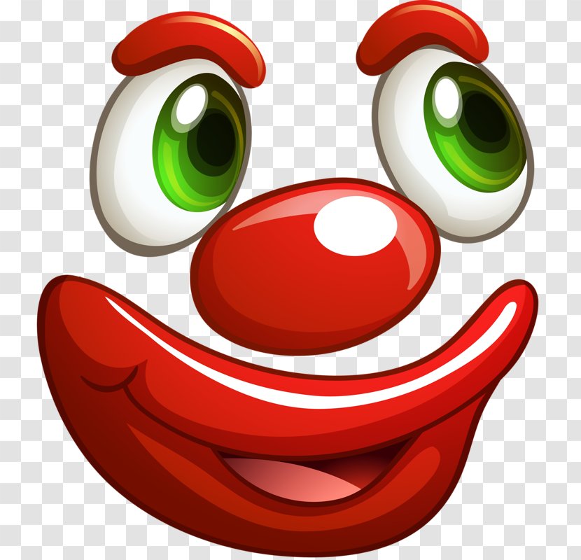 Evil Clown - Face Transparent PNG