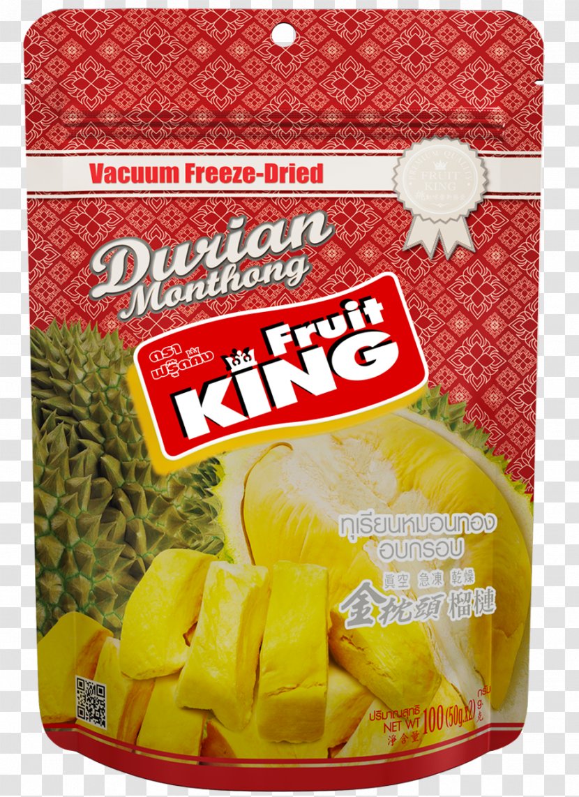 Durian Thai Cuisine Food Drying Freeze-drying - Flavor - Jackfruit Transparent PNG