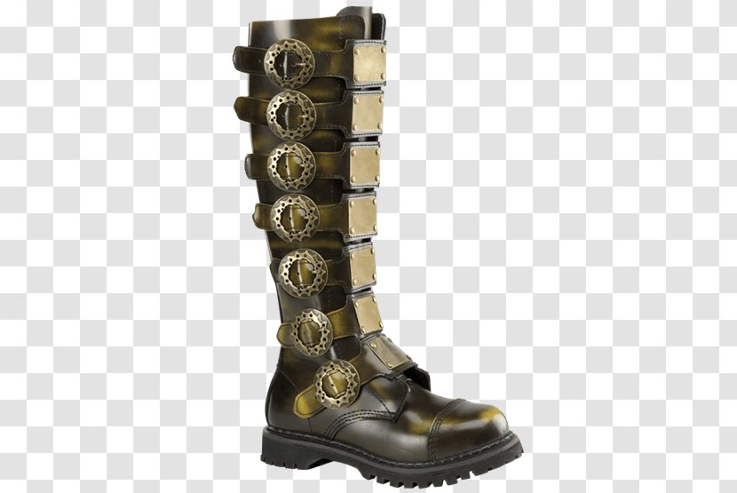 Leather Boot Pleaser USA, Inc. Steampunk Bronze - Kneehigh - Knee High Boots Transparent PNG