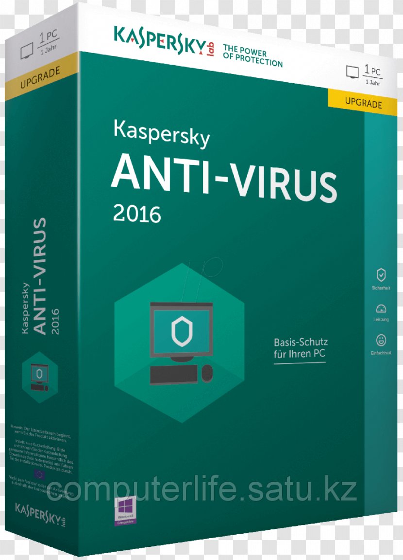 Kaspersky Anti-Virus Antivirus Software Lab Internet Security Computer Transparent PNG