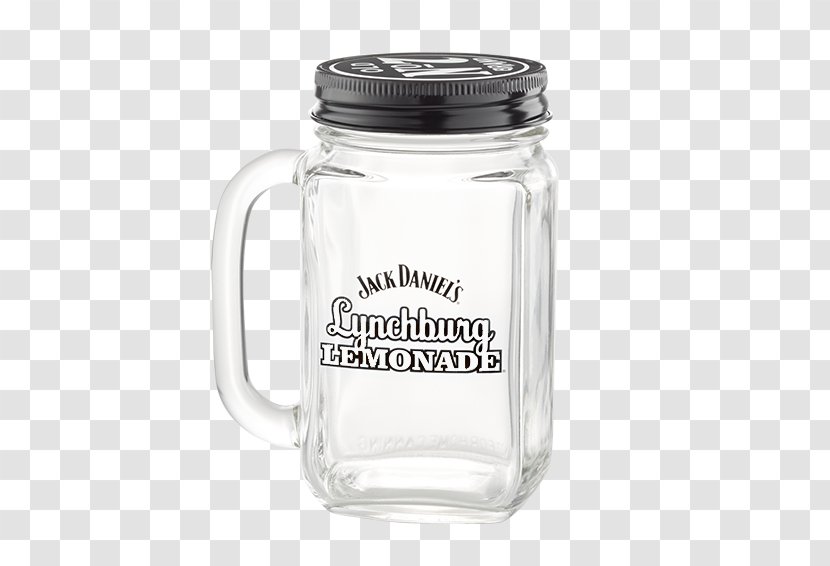 Mason Jar Lid Glass Food Storage Containers - Mug - Lynchburg Lemonade Transparent PNG