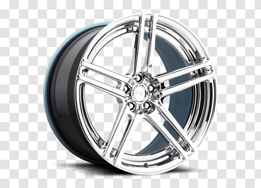 Alloy Wheel Google Chrome Spoke Plating Rim - Automotive System Transparent PNG