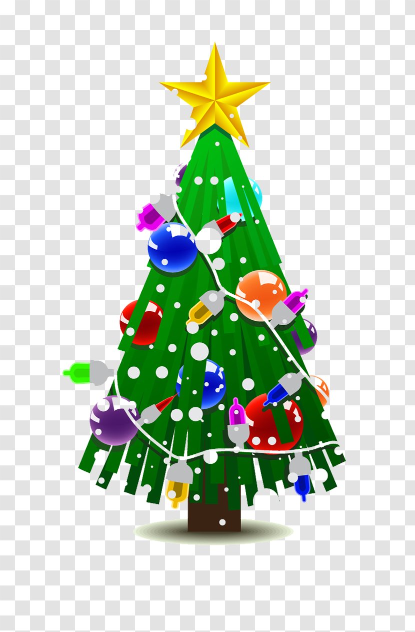 Santa Claus Christmas Tree Clip Art - Holiday Ornament Transparent PNG