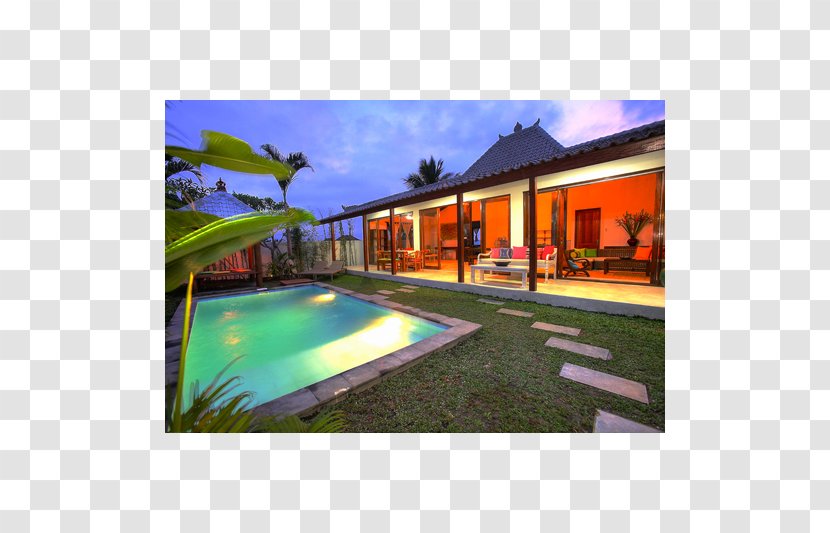 Ubud Villa House Swimming Pool Hotel - Bed Transparent PNG