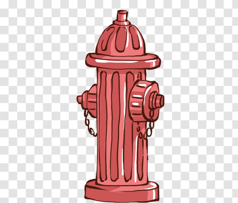 Cartoon Text Illustration - Fictional Character - Fire Hydrant Transparent PNG