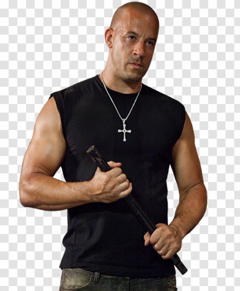 Vin Diesel Brian O'Conner Hollywood Dominic Toretto Fast Five - Frame Transparent PNG