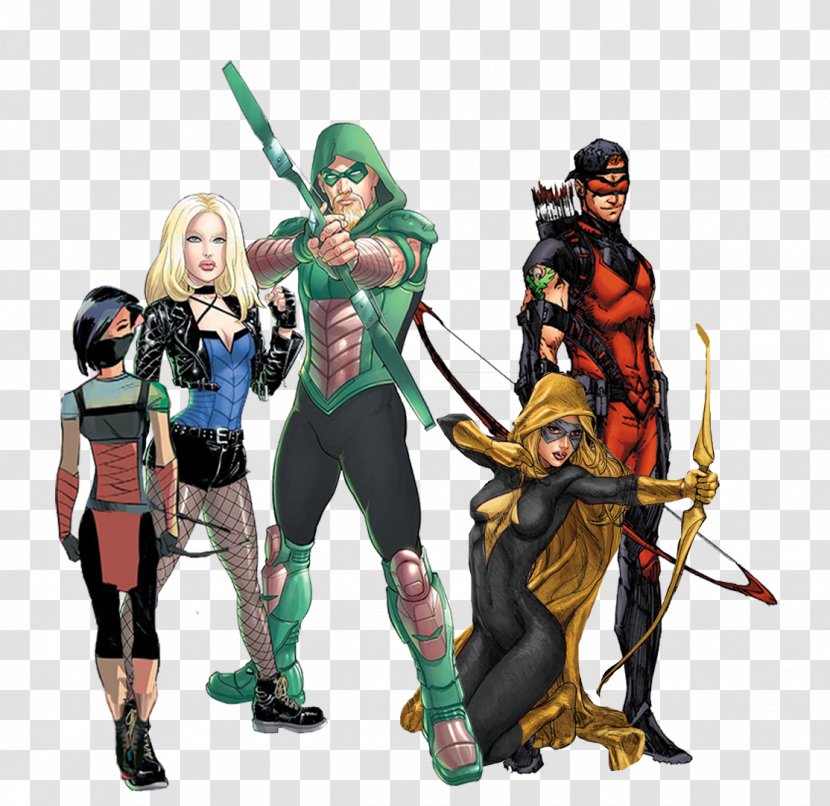 Green Arrow Black Canary Lantern Wally West Batman - Figurine Transparent PNG