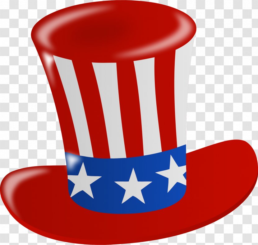United States Independence Day Clip Art - Hat - Usa Flag Transparent PNG