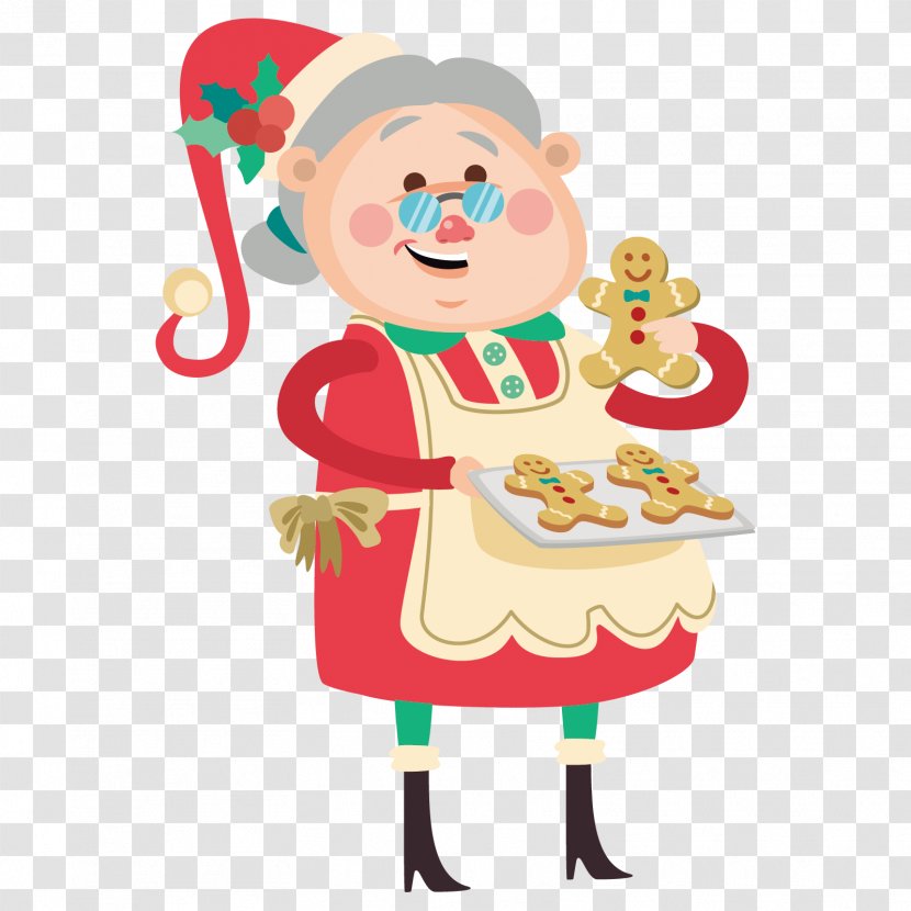 Santa Claus Clip Art Barbecue Bakery American Muffins - Gingerbread Man Transparent PNG