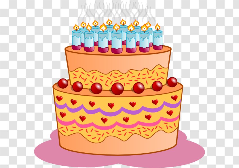 Birthday Cake Cupcake Clip Art - Picture Cakes Transparent PNG