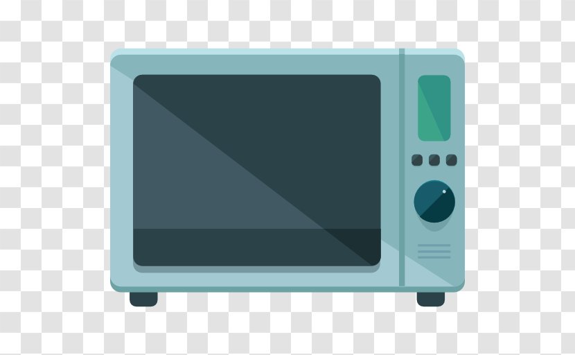Microwave Oven Icon - Electronics - A Blue Transparent PNG