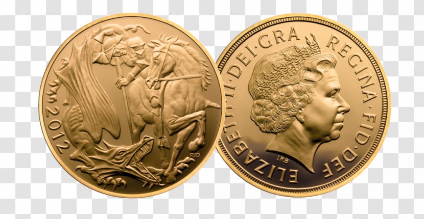 Royal Mint Sovereign Gold Coin - Collecting Transparent PNG