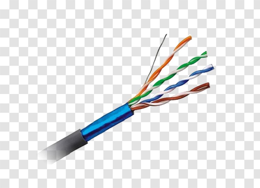 Network Cables Category 5 Cable Twisted Pair 6 Electrical - Structured Cabling - Computer Transparent PNG