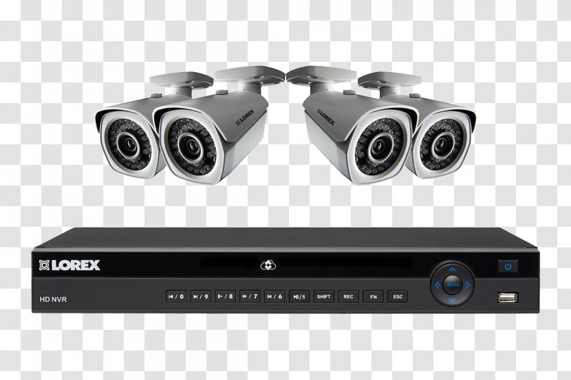 Network Video Recorder IP Camera Closed-circuit Television Wireless Security Lorex Technology Inc - Output Device Transparent PNG