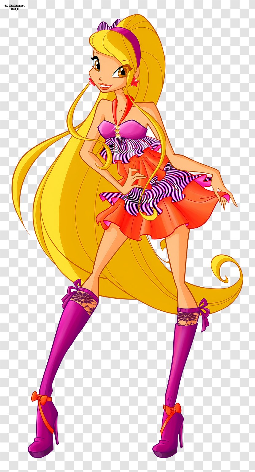 Stella Bloom Winx Club - Watercolor - Season 5 ClubSeason 7 2Winx 6 Transparent PNG