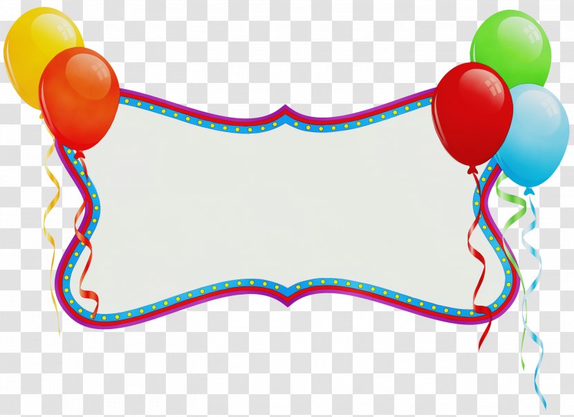 Balloon Clip Art Birthday Party Transparent PNG