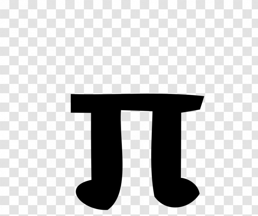 Angle Pi Black And White - Rectangle Transparent PNG