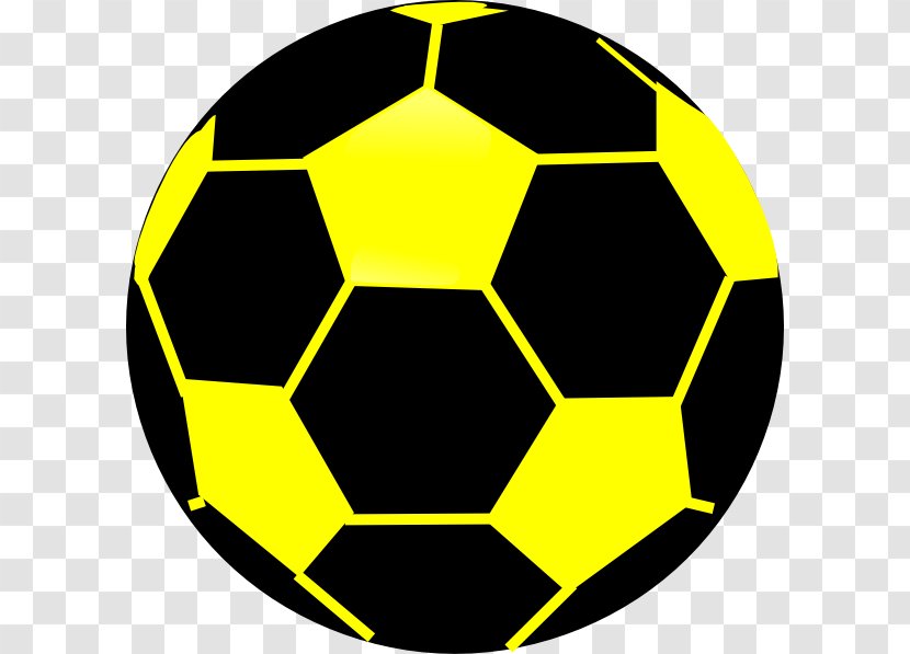 Football Black And White Sport Clip Art - Sports Equipment - Yellow Ball Cliparts Transparent PNG