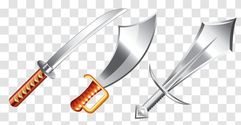 Knife Sword Weapon Firearm - Brass Knuckles - Weapons Swords Transparent PNG