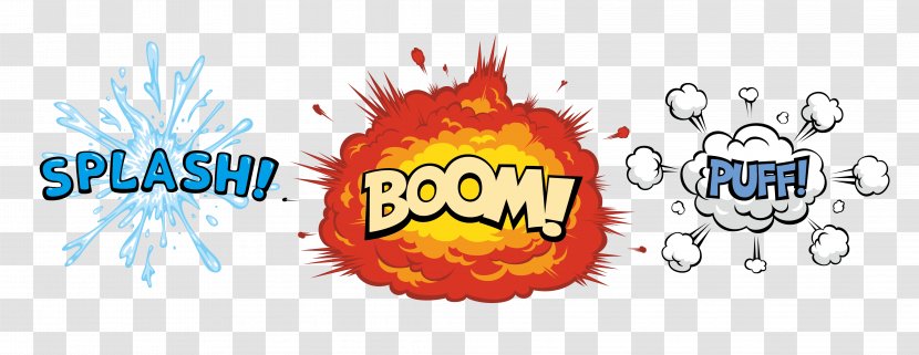 Drawing Explosion Image Text - Royaltyfree - Bang Frame Transparent PNG