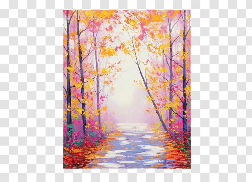 Landscape Painting Oil Watercolor Graham Gercken Fine Art Gallery - Artist - Mottled Autumn Light Transparent PNG
