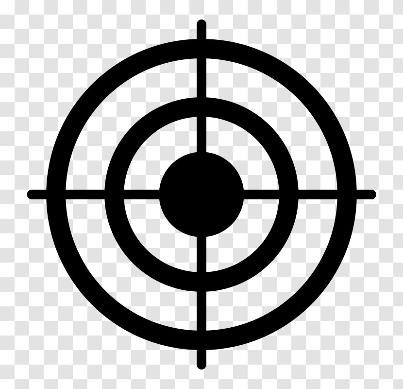 Bullseye Shooting Target Clip Art - Corporation - Market Clipart Transparent PNG