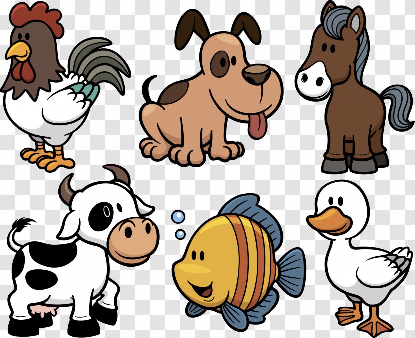 Cattle Cartoon Drawing - Stock Photography - Animals Transparent PNG