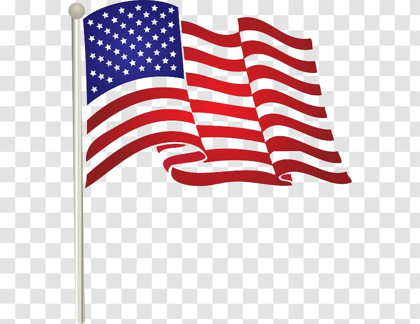 Flag Of The United States Clip Art - Stripes Cliparts Transparent PNG