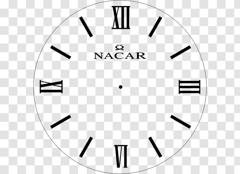 Clock Face Stencil Musical - Time Transparent PNG