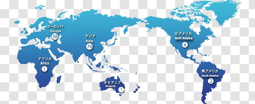 Sea Otter World Map - Foreign Exchange Transparent PNG