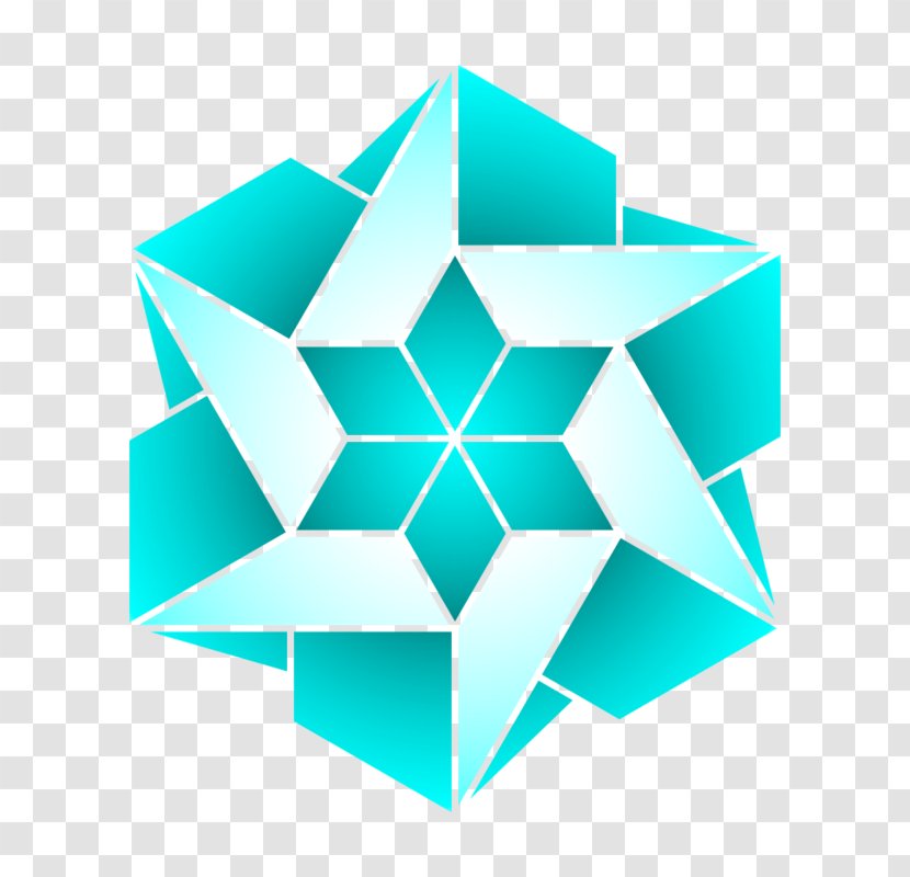 Turquoise Graphic Design Blue STERN Lucerne - Symmetry - Fragment Transparent PNG