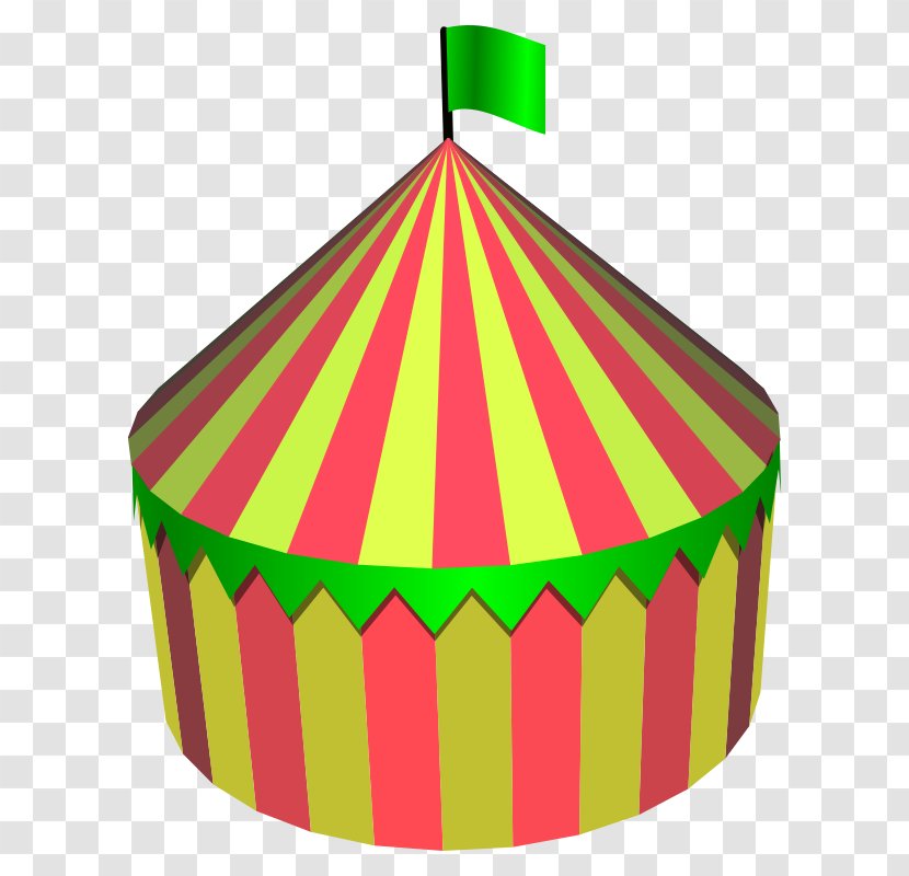 Circus Tent - Yellow Transparent PNG