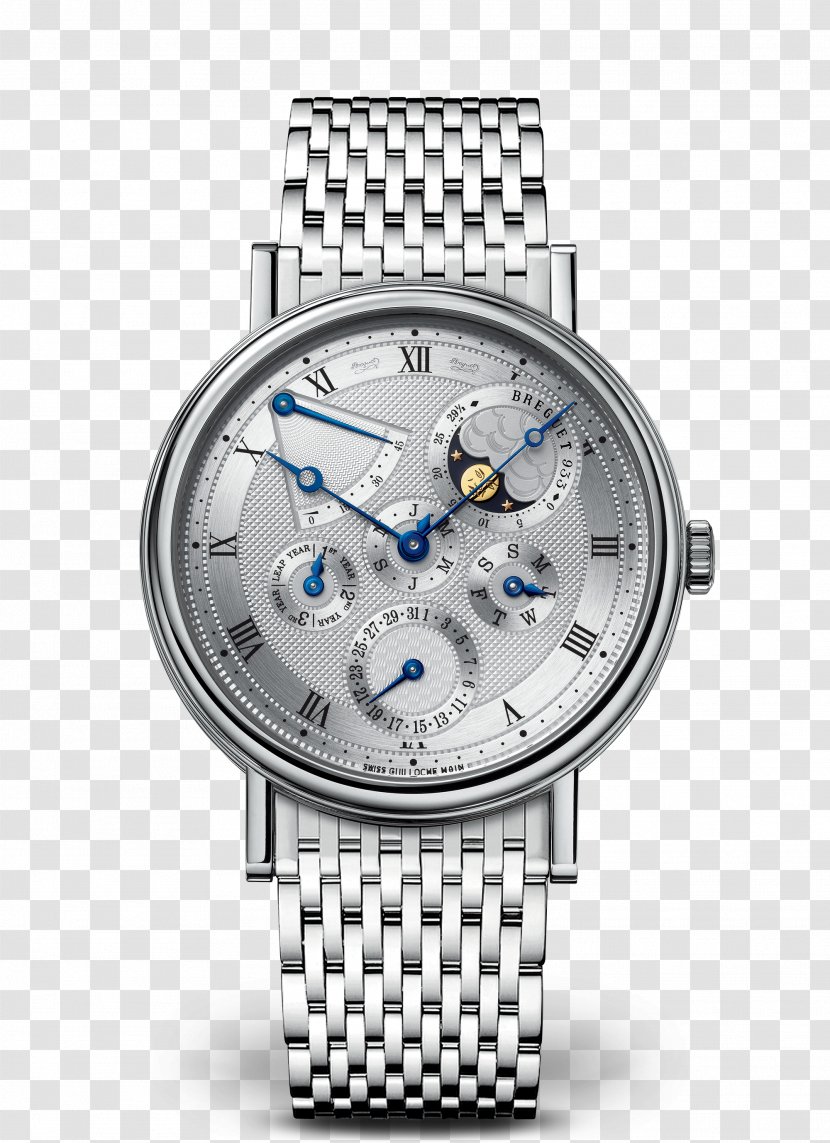 Breguet Perpetual Calendar Watch Rolex Annual - Strap Transparent PNG