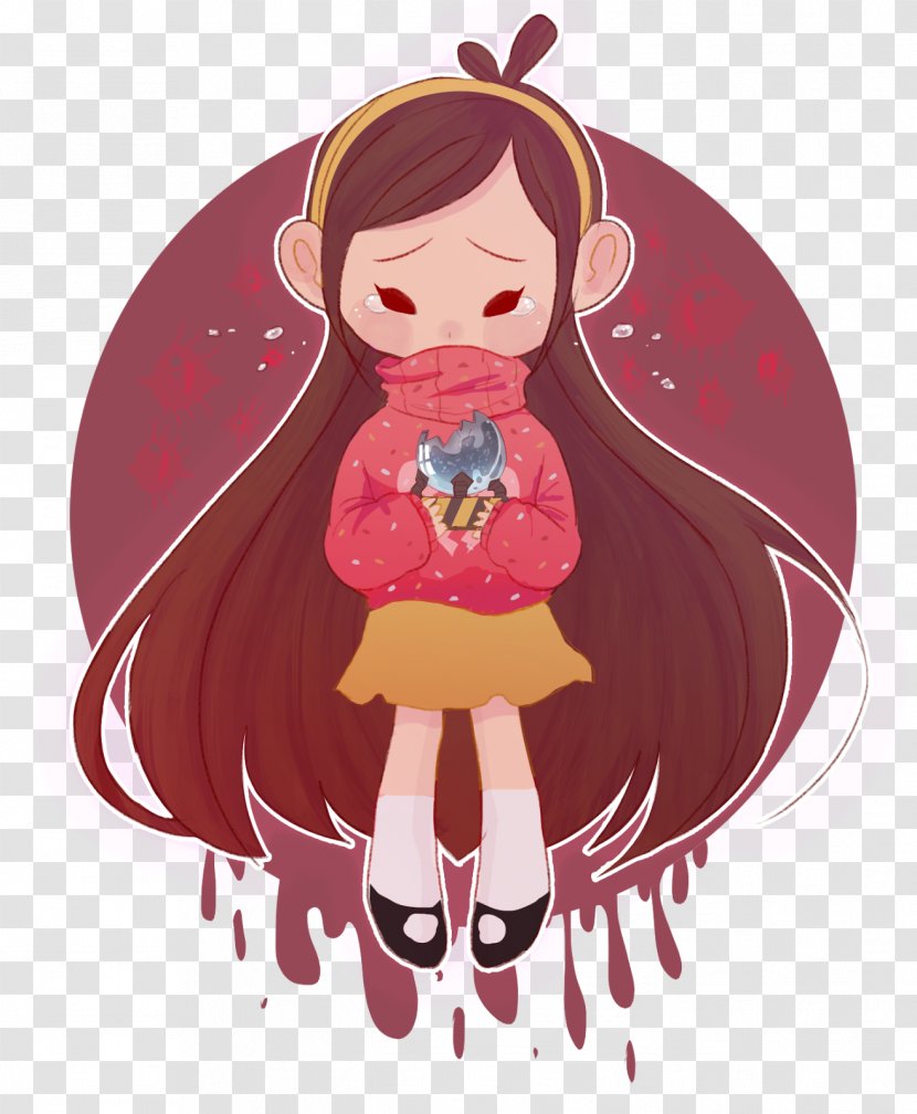Illustration Drawing Mabel Pines Dipper Bill Cipher - Tree - Shooting Star Transparent PNG