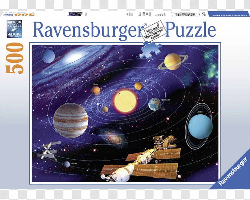 Jigsaw Puzzles Ravensburger Puzzle Video Game - Space - Sistema Solar Transparent PNG