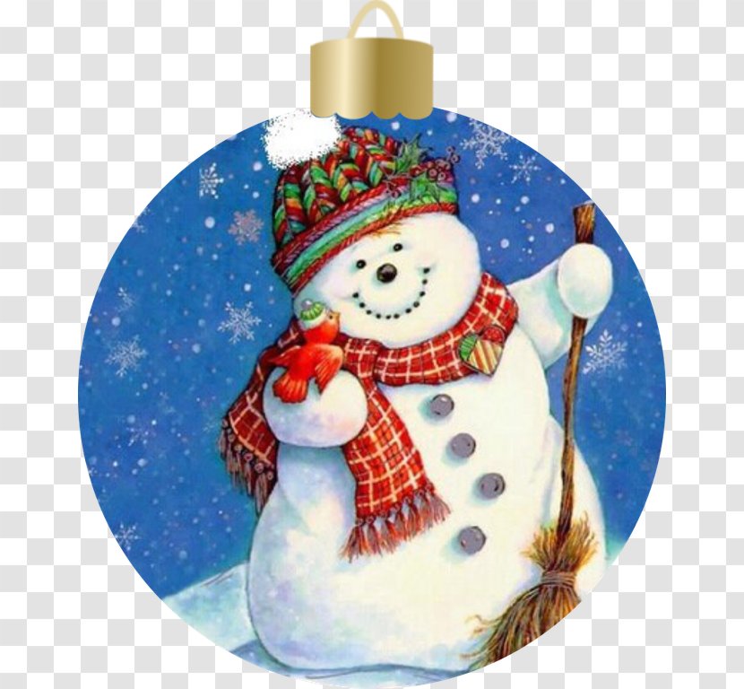 Snowman Christmas Day Desktop Wallpaper Image Clip Art - Ornament Transparent PNG