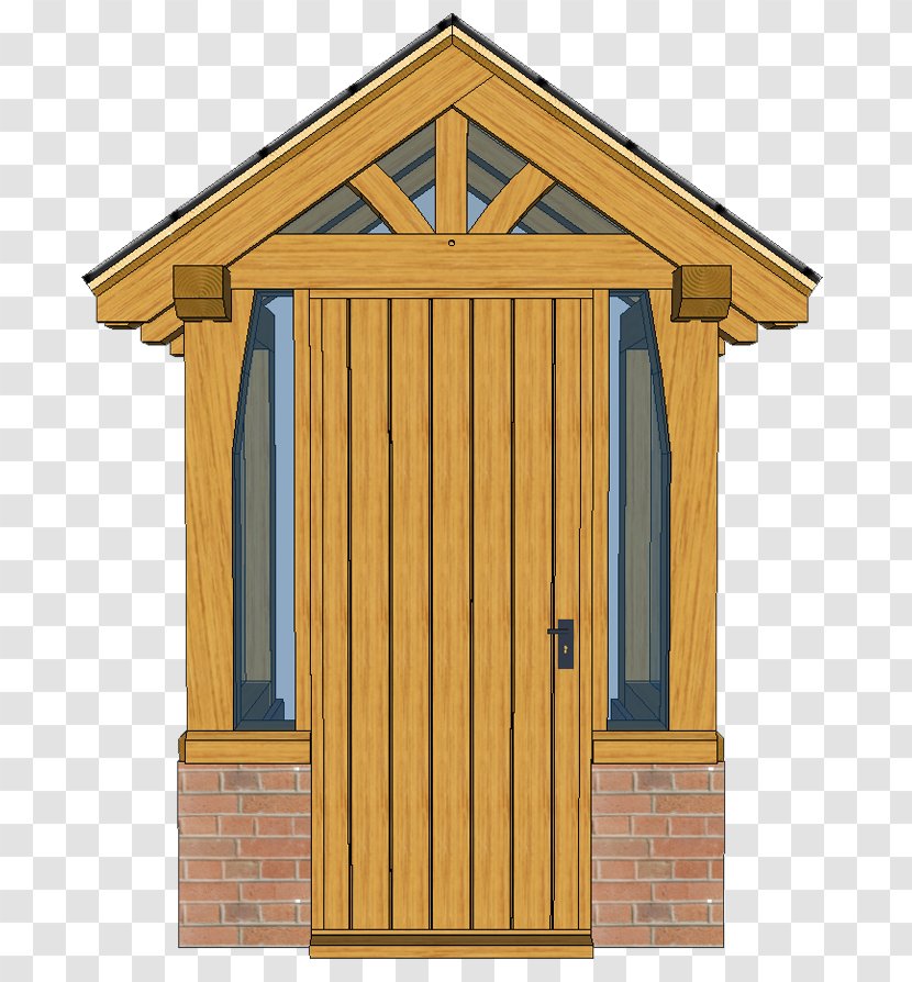 Porch Shed Roof Wood Stain Cladding - Outdoor Structure Transparent PNG