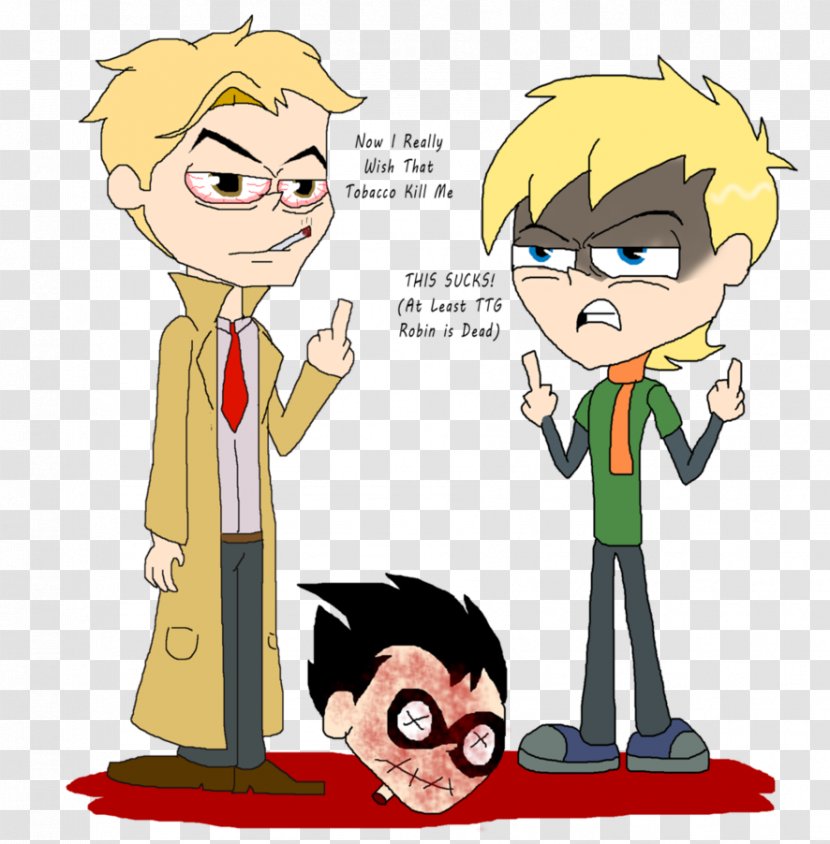 John Constantine Batman Robin Hellblazer Television Show - Friendship Transparent PNG