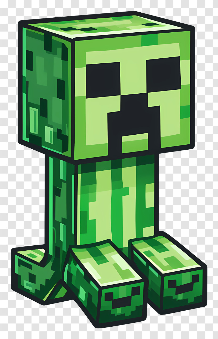 Minecraft - Minecraft Creeper Character Transparent PNG