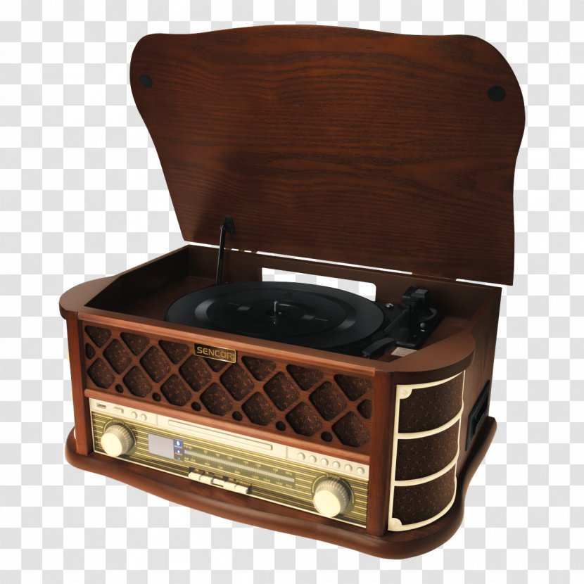 Gramophone Sencor USB CD Player Phonograph Record - Cd - Turntable Transparent PNG