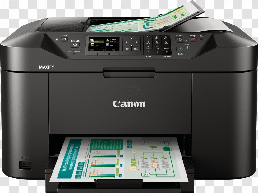 Multi-function Printer Inkjet Printing Canon MAXIFY MB2120 - Multimedia Transparent PNG