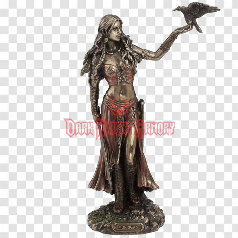 The Morrígan Goddess Statue Wicca Celts - Triple - Morrigan Transparent PNG