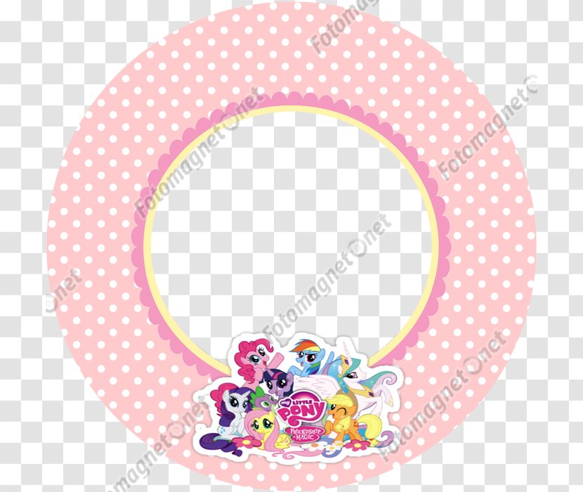 My Little Pony Polka Dot Party Pattern - Jewellery Transparent PNG
