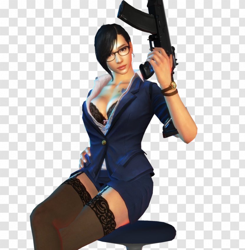 KiLLER LADY Counter-Strike Online 2 Digital Art Model - Shoulder - Ak12 Transparent PNG