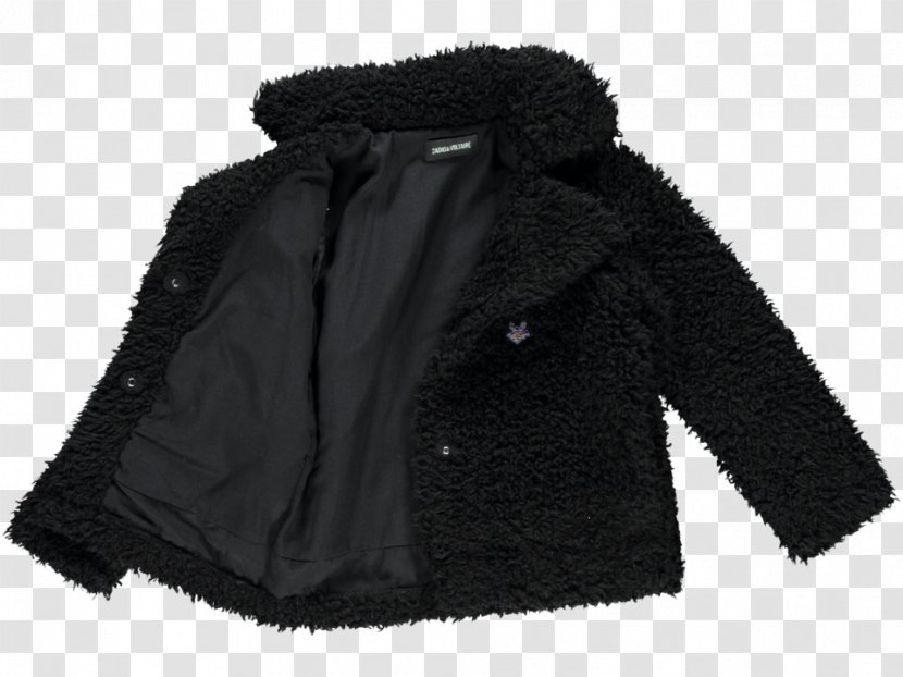 Flight Jacket Hood Alpha Industries Coat - Black - Fake Fur Transparent PNG