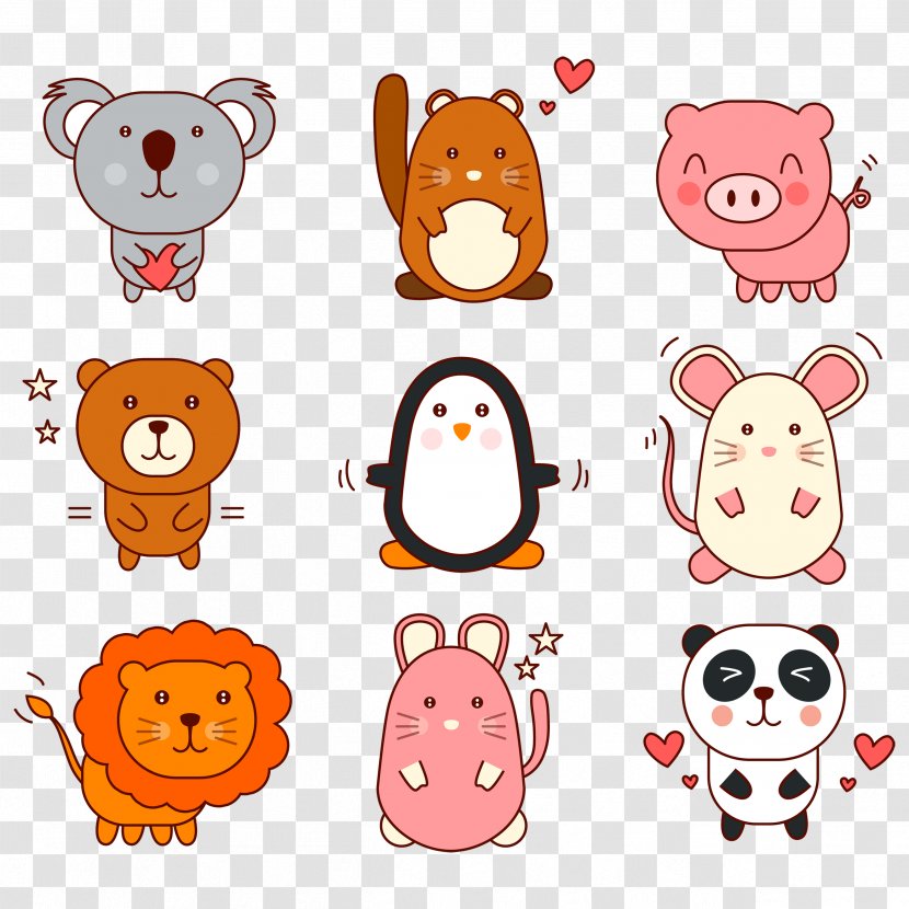 Vector Graphics Image Giant Panda Cuteness Clip Art - Smile - Animal Picture Transparent PNG