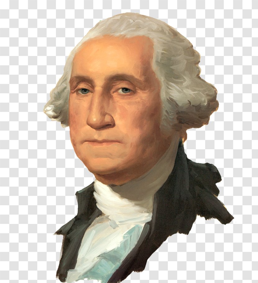 George Washington President Of The United States Lansdowne Portrait - Signing Constitution Transparent PNG