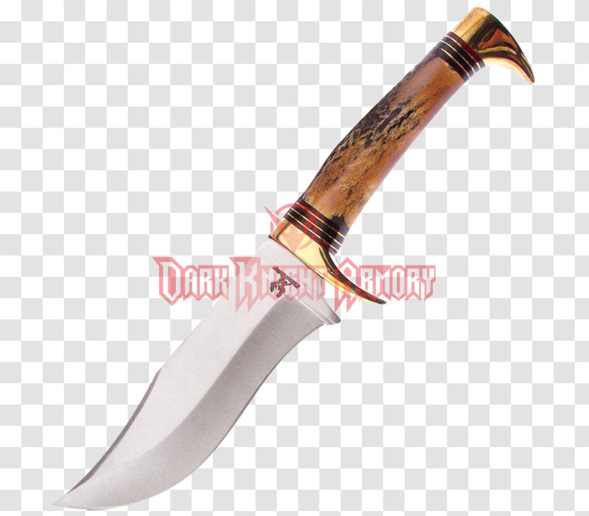 Bowie Knife Hunting & Survival Knives Blade Machete - Dagger - Whitetail Cutlery Transparent PNG