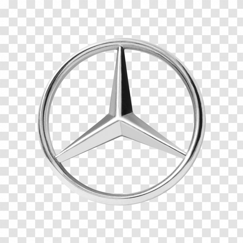 Mercedes-Benz C-Class Car Maybach Luxury Vehicle - Silver - Benz Logo Transparent PNG