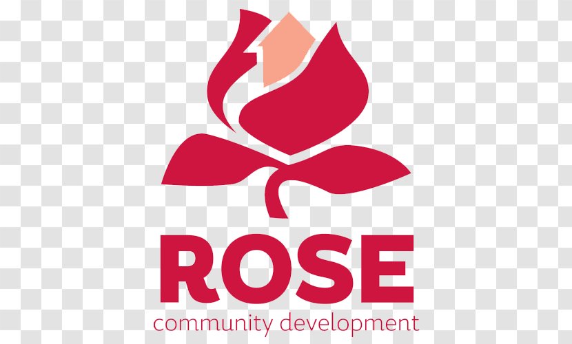 Logo Community Development Corporation ROSE - Volunteering - Pink Transparent PNG